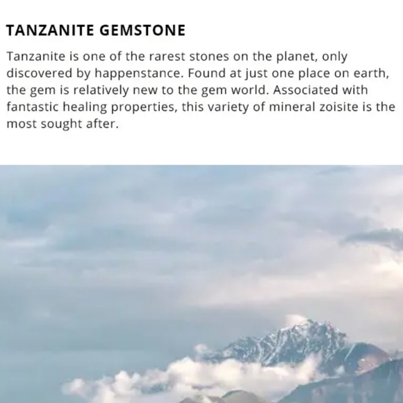 Tanzanite Half Eternity Band Ring in Platinum Over Sterling Silver 1.35 ctw - Picture 9 of 10